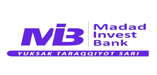 Логотип банка Madad Invest Bank